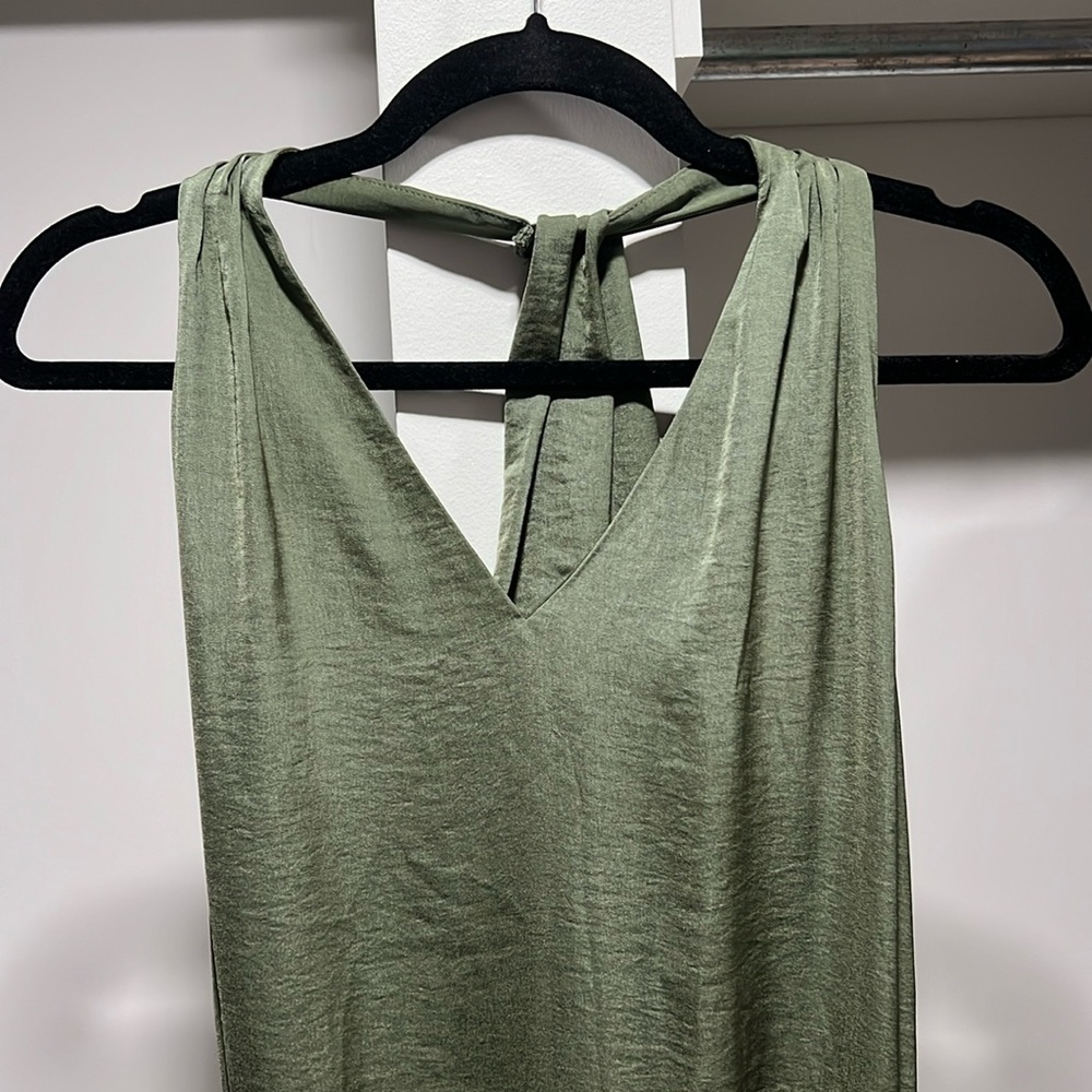 Banana Republic Green Midi, Size S